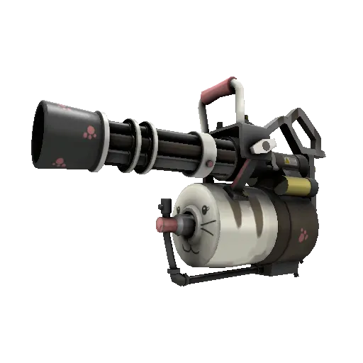 Mister Cuddles Minigun war paint