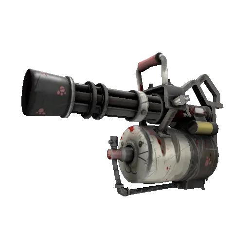 Mister Cuddles Minigun (Well-Worn) (Well-Worn) — Team Fortress 2 war paint