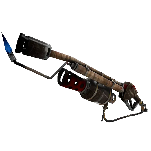 Nutcracker Flame Thrower (Well-Worn) (Well-Worn) — Team Fortress 2 war paint