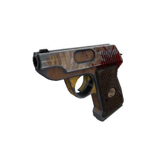 Strange Nutcracker Pistol (Battle Scarred) (Battle Scarred) — Team Fortress 2 war paint
