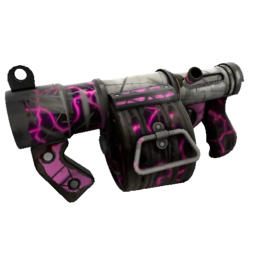 Pink Elephant Stickybomb Launcher (Battle Scarred) (Battle Scarred) — Team Fortress 2 war paint
