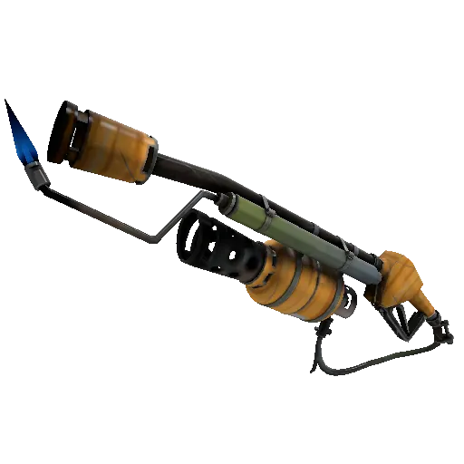 Strange Pumpkin Patch Flame Thrower (Minimal Wear) (Minimal Wear) — Team Fortress 2 war paint