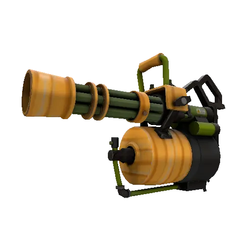 Pumpkin Patch Minigun war paint