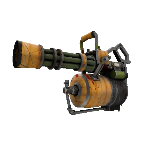 Pumpkin Patch Minigun (Well-Worn) (Well-Worn) — Team Fortress 2 war paint