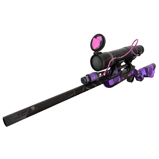 Strange Purple Range Sniper Rifle (Well-Worn) (Well-Worn) — Team Fortress 2 war paint