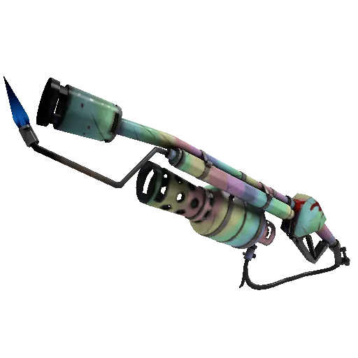 Strange Rainbow Flame Thrower (Field-Tested) (Field-Tested) — Team Fortress 2 war paint