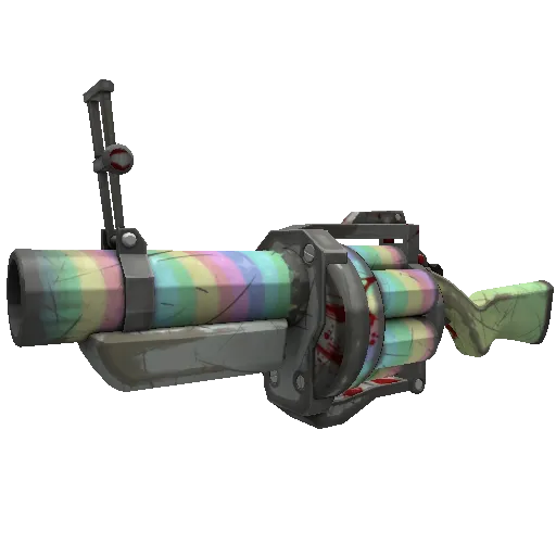 Rainbow Grenade Launcher (Well-Worn) (Well-Worn) — Team Fortress 2 war paint