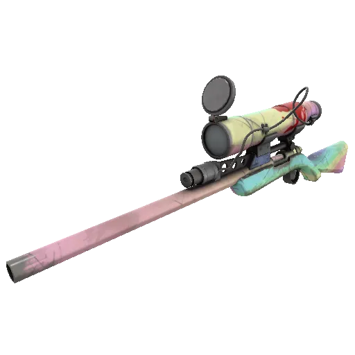 Rainbow Sniper Rifle (Field-Tested) (Field-Tested) — Team Fortress 2 war paint