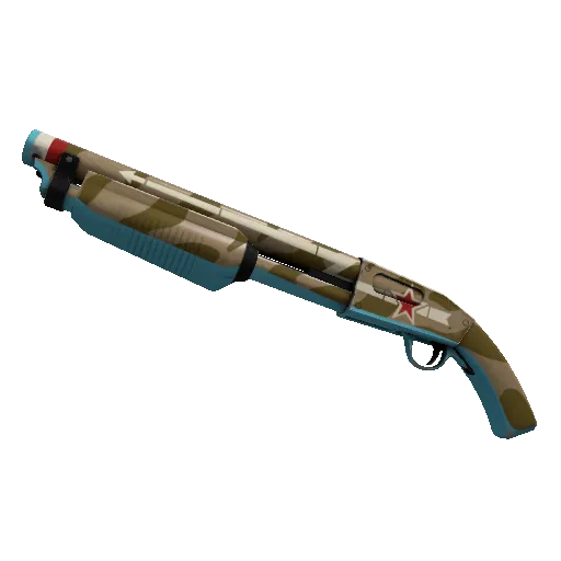 Red Bear Shotgun war paint