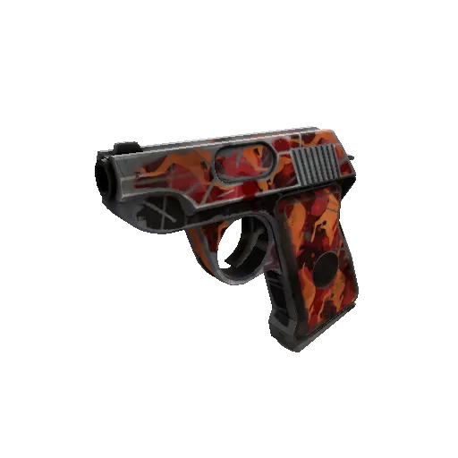 Red Rock Roscoe Pistol (Battle Scarred) (Battle Scarred) — Team Fortress 2 war paint