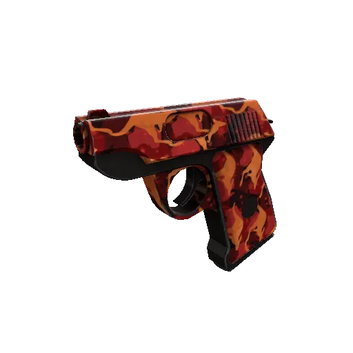 Red Rock Roscoe Pistol war paint