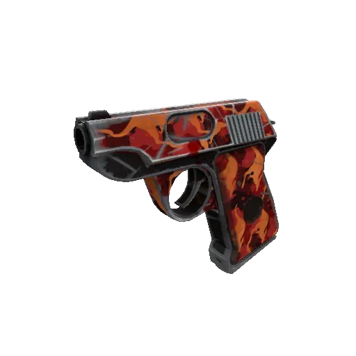 Red Rock Roscoe Pistol (Well-Worn) (Well-Worn) — Team Fortress 2 war paint