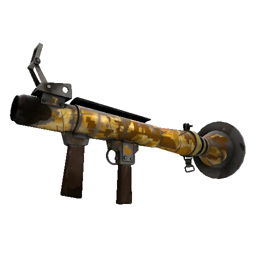 Sand Cannon Rocket Launcher (Battle Scarred) (Battle Scarred) — Team Fortress 2 war paint