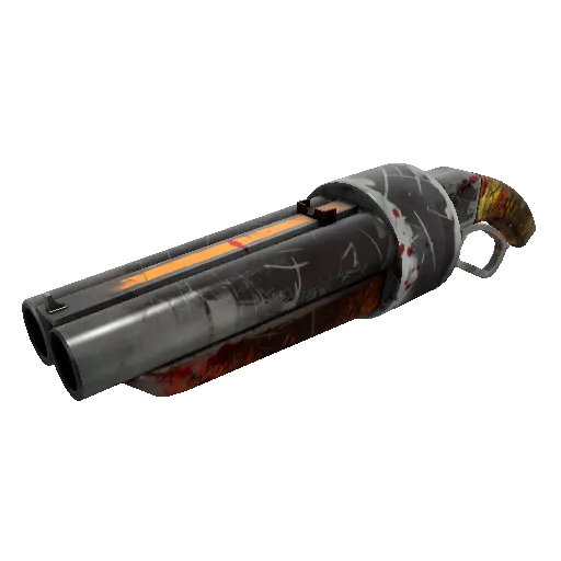 Shot to Hell Scattergun (Battle Scarred) (Battle Scarred) — Team Fortress 2 war paint