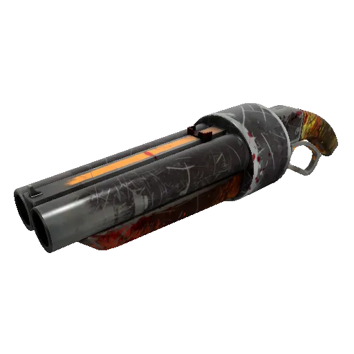 Shot to Hell Scattergun (Well-Worn) (Well-Worn) — Team Fortress 2 war paint