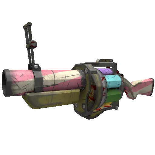 Sweet Dreams Grenade Launcher (Battle Scarred) (Battle Scarred) — Team Fortress 2 war paint