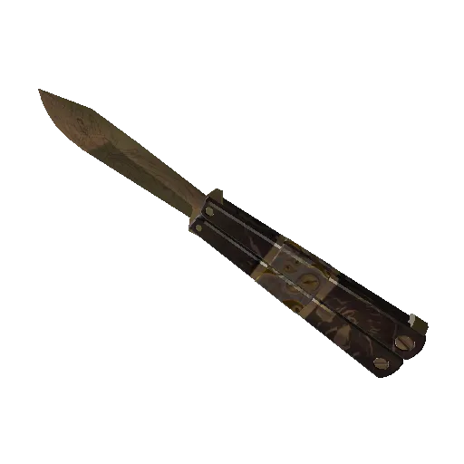 Top Shelf Knife war paint