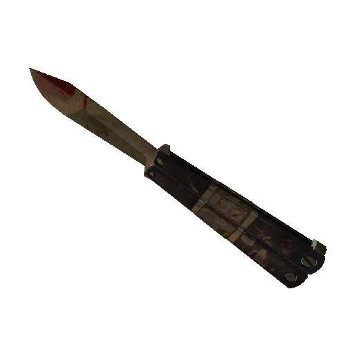 Strange Top Shelf Knife (Well-Worn) (Well-Worn) — Team Fortress 2 war paint