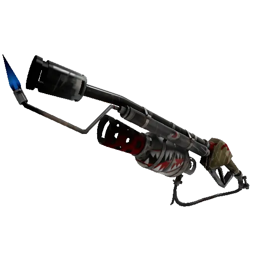 Warhawk Flame Thrower (Battle Scarred) (Battle Scarred) — Team Fortress 2 war paint