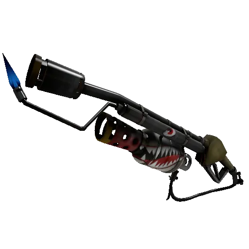 Warhawk Flame Thrower war paint