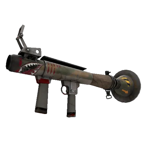 Warhawk Rocket Launcher (Battle Scarred) (Battle Scarred) — Team Fortress 2 war paint