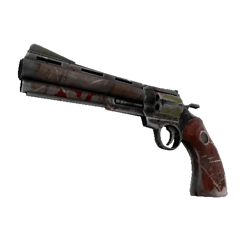 Wildwood Revolver (Well-Worn) (Well-Worn) — Team Fortress 2 war paint