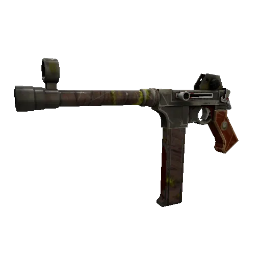 Wildwood SMG (Well-Worn) (Well-Worn) — Team Fortress 2 war paint