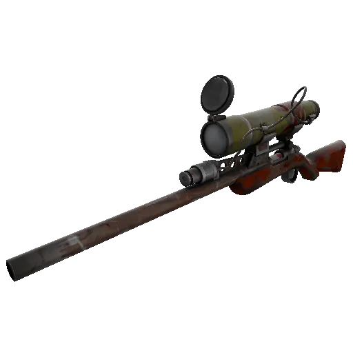 Wildwood Sniper Rifle (Battle Scarred) (Battle Scarred) — Team Fortress 2 war paint