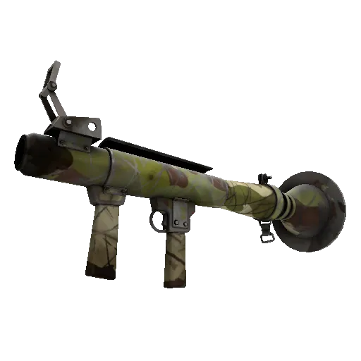 Woodland Warrior Rocket Launcher (Battle Scarred) (Battle Scarred) — Team Fortress 2 war paint