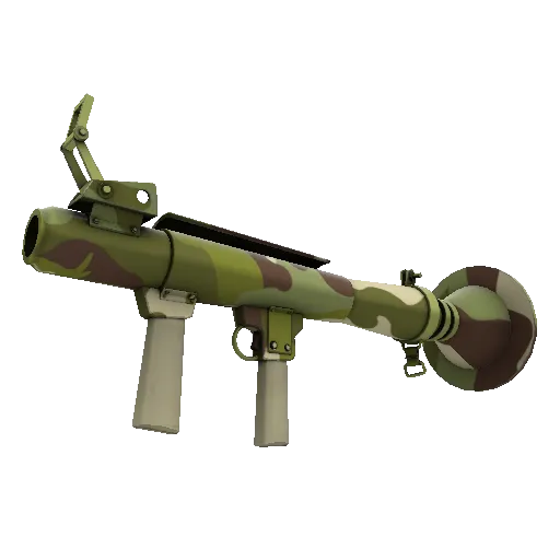 Woodland Warrior Rocket Launcher war paint
